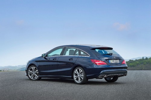 Mercedes CLA 250 4Matic Shooting Brake vue arrière