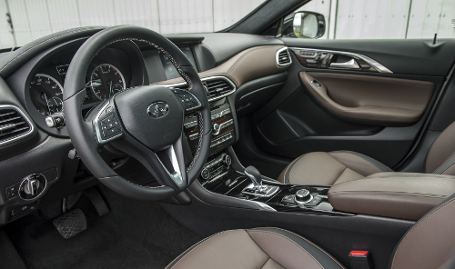 Essai INFINITI QX30 intérieur
